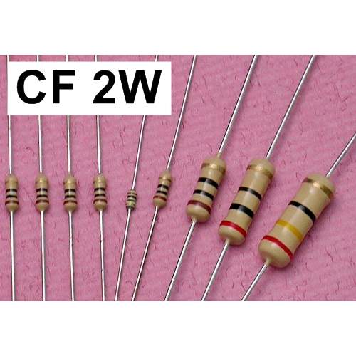 4R7 2W CF resistor, each
